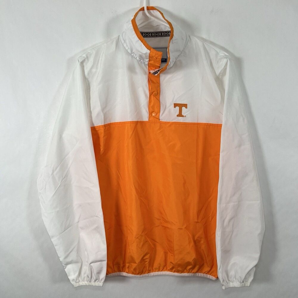 Tennessee Vols Summit Sportswear 1/4 Snap Windbreaker Shell Jacket Womens Medium